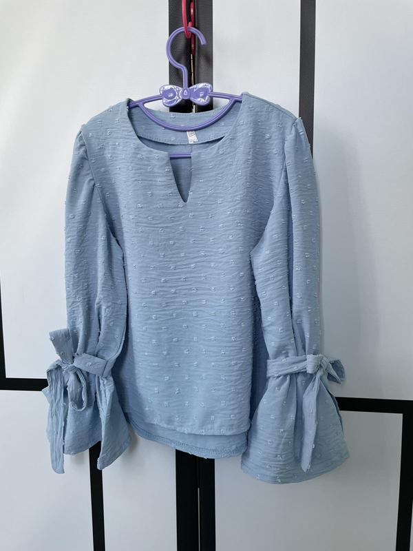 Блузка Kosmy (128-152) K99 l.blue (деми)