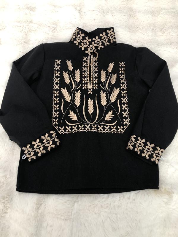 Блузка Moda school (122-140) M76 black (деми)