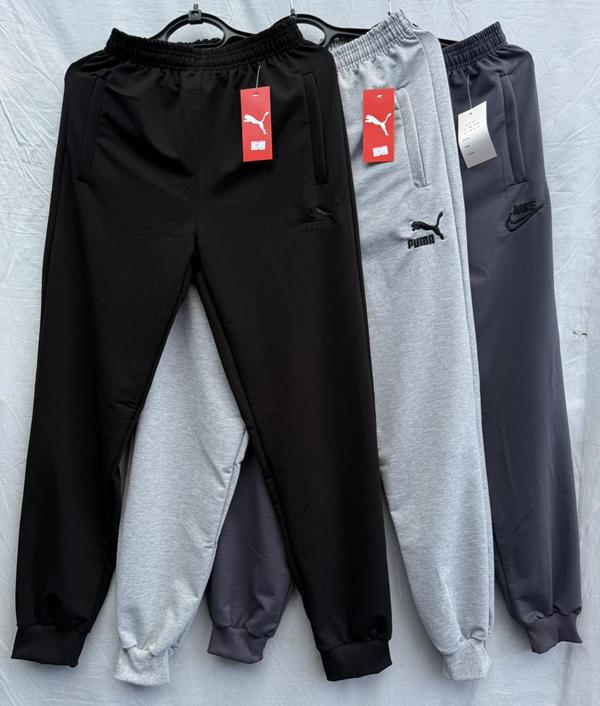 Штаны спорт Shoptime (42-50) S257 grey (деми)