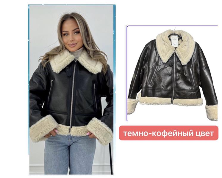 Куртка Dorimodes (S-L) DL7071 d.brown (зима)