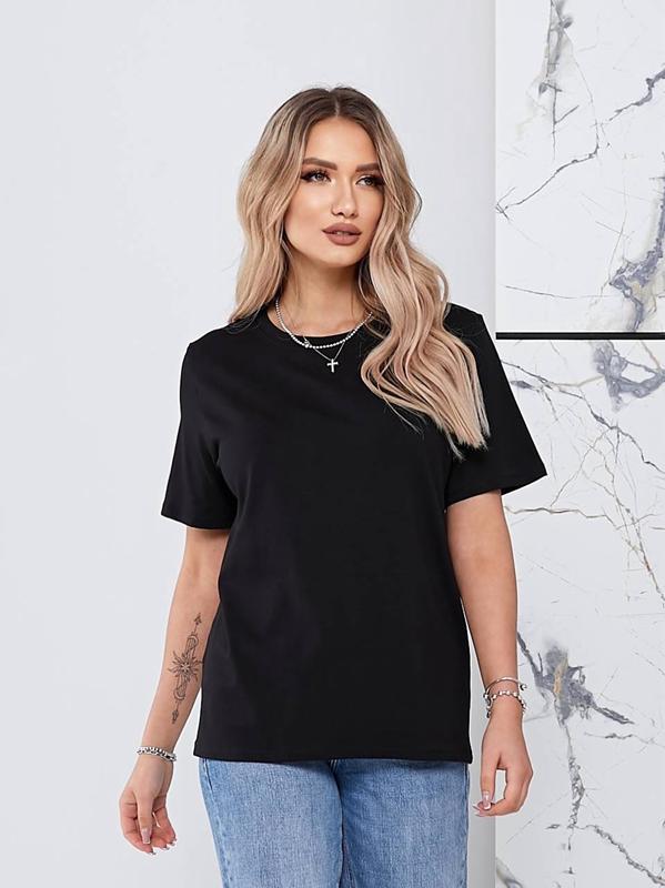 Футболка Lelis (44-48) 1001 black (лето)