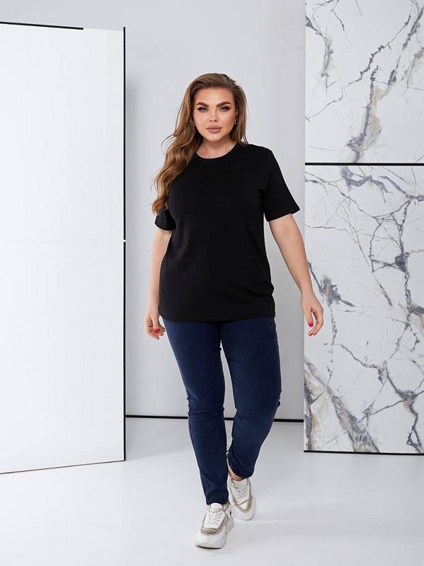 Футболка Lelis (52-56) 1003 black (лето)