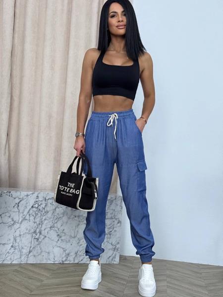 Штаны спорт Safina (42) 727 blue (деми)