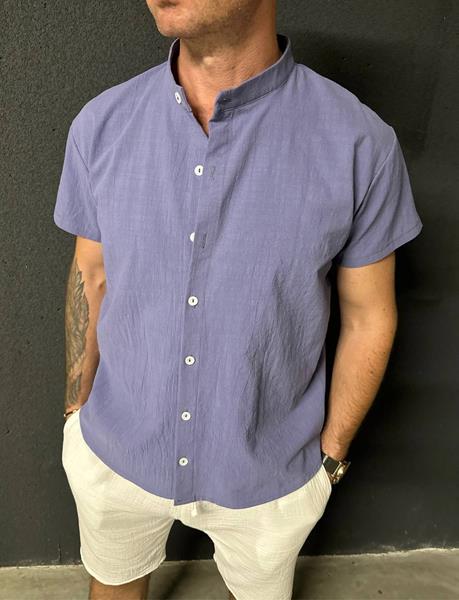 Рубашка Safina (46-50) 737 blue (лето)