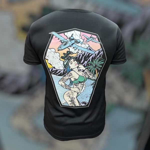 Футболка Madoka (M-3XL) 1142 black (деми)
