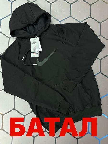 Худи Alex Clothes (2XL-6XL) 4691 black (деми)