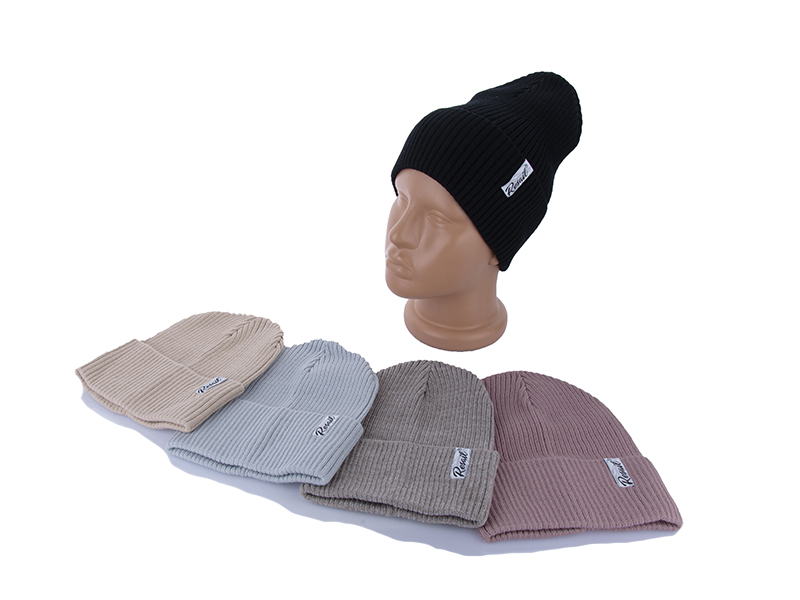 Шапка КОРОЛЕВА (one size) 9-03 одинар.mix (деми)