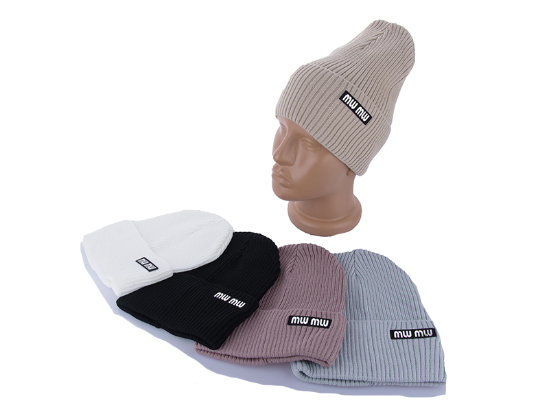 Шапка КОРОЛЕВА (one size) 9-04 одинар.mix (деми)