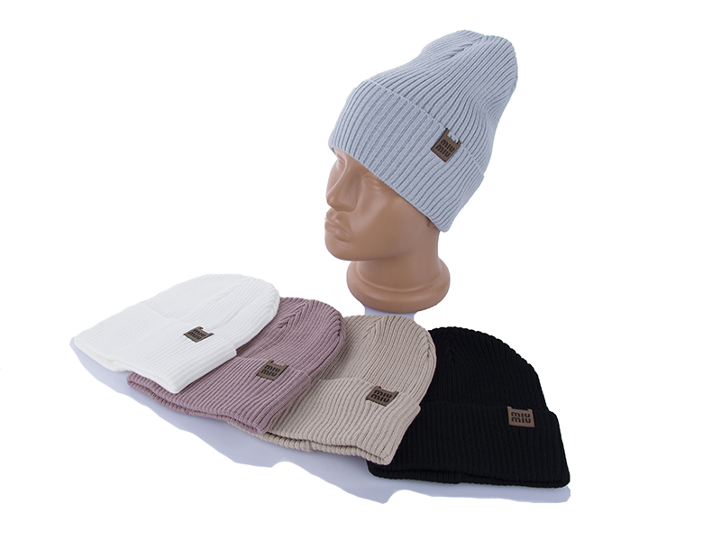 Шапка КОРОЛЕВА (one size) 9-05 одинар.mix (деми)