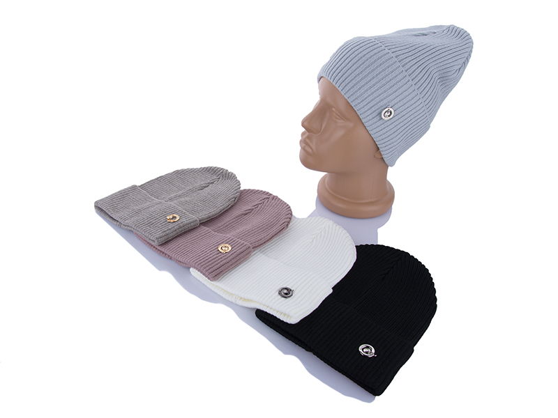 Шапка КОРОЛЕВА (one size) 9-06 одинар.mix (деми)