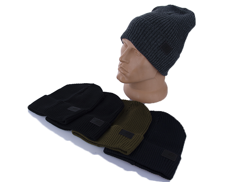 Шапка КОРОЛЕВА (one size) 9-09 одинар.mix (деми)