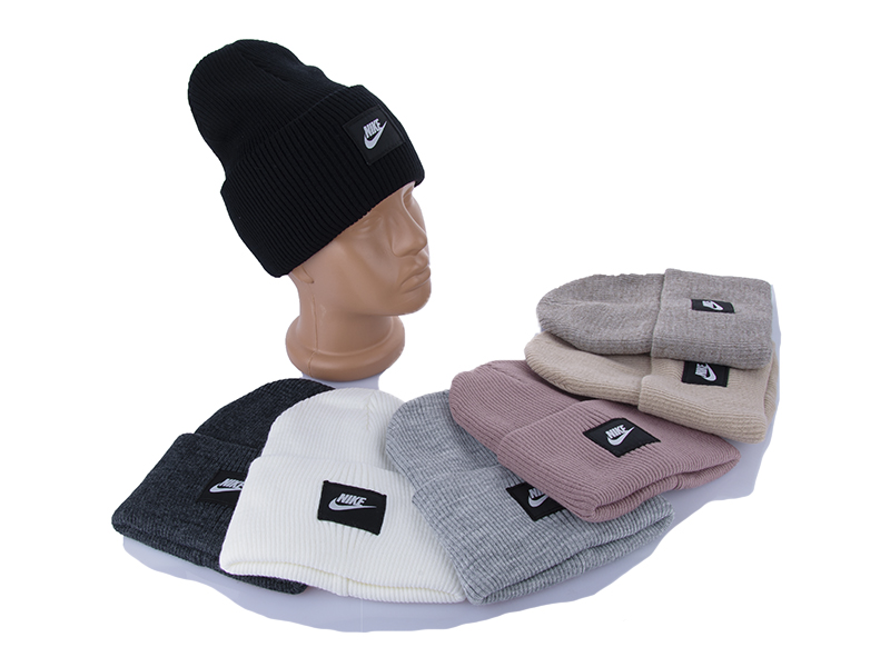 Шапка КОРОЛЕВА (one size) 9-15 двойна mix (зима)