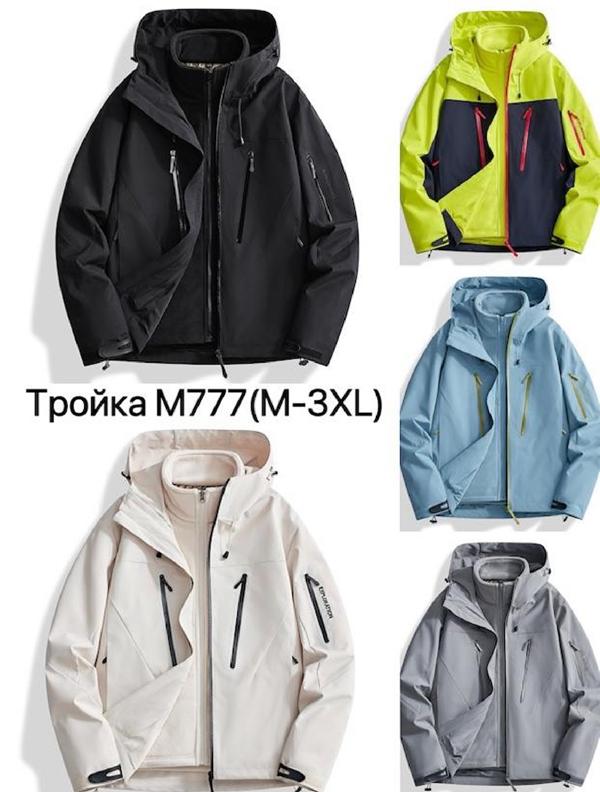 Ветровка LiOpt (M-3XL) M777 black (зима)