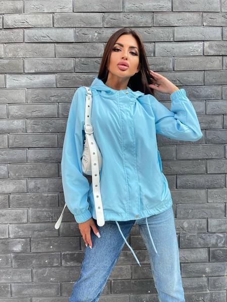 Ветровка Modnulya (42-48) N641 l.blue (деми)