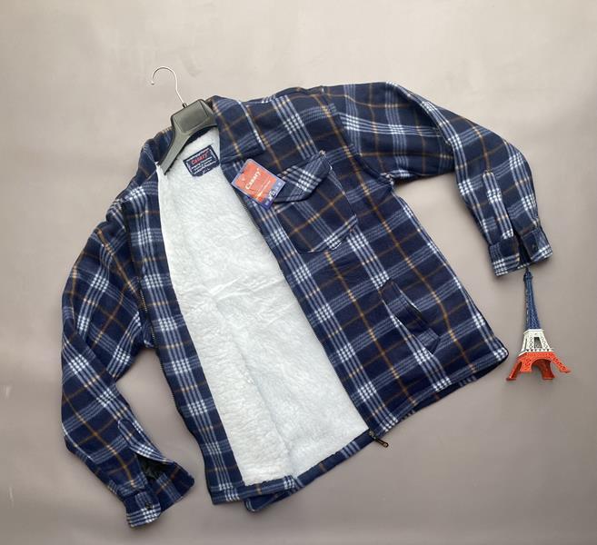 Рубашка Verton (M-4XL) VR65 navy (зима)