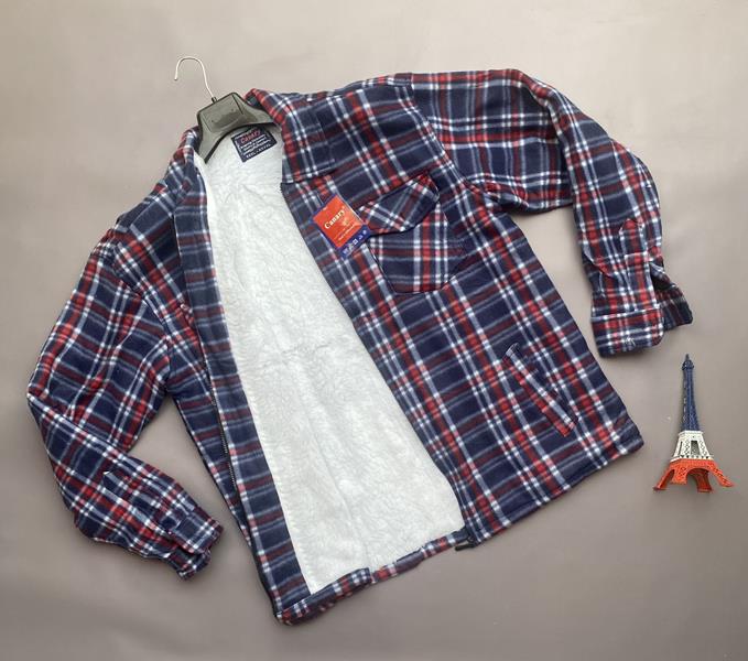 Рубашка Verton (M-4XL) VR68 navy (зима)