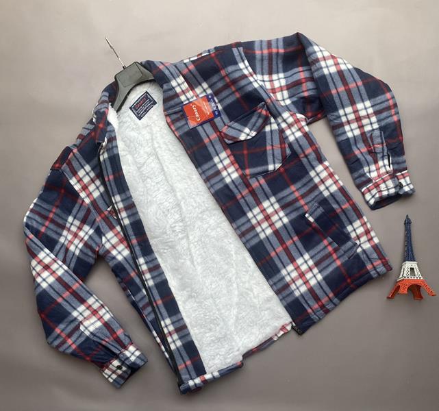 Рубашка Verton (M-4XL) VR70 navy (зима)