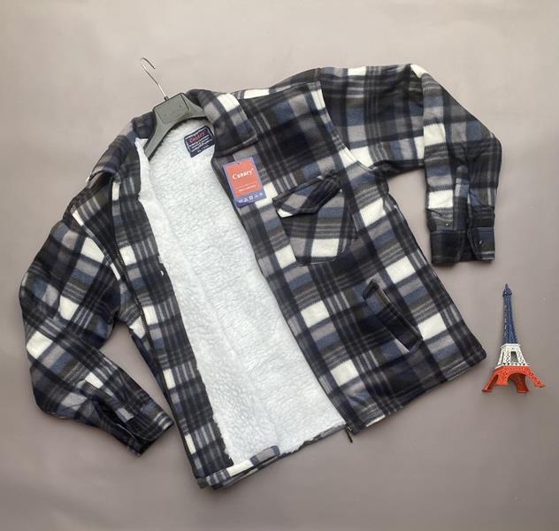 Рубашка Verton (M-4XL) VR72 navy (зима)