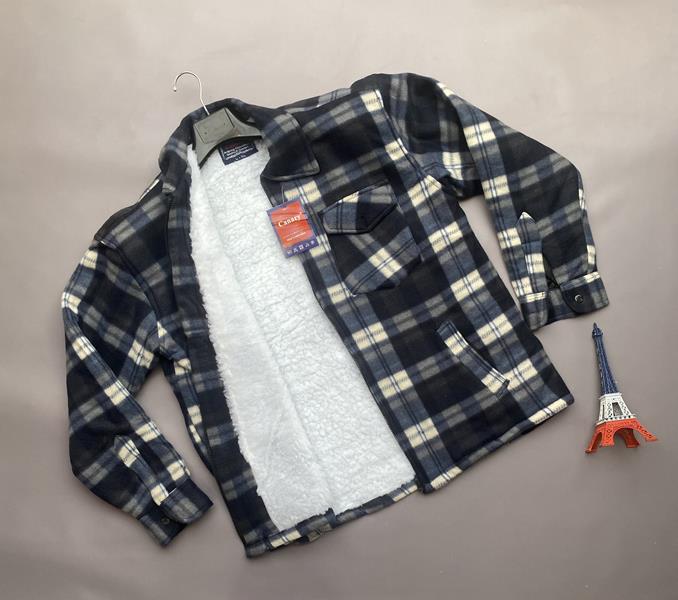 Рубашка Verton (M-4XL) VR74 navy (зима)