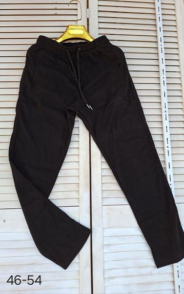 Штаны спорт Sport style (46-54) 02-1-1 black (деми)