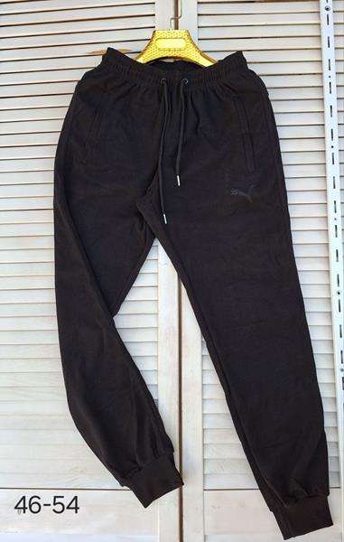 Штаны спорт Sport style (46-54) 02-4 black (деми)