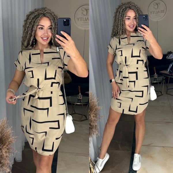 Платье Sofi Cor (42-52) 20-19 beige (лето)