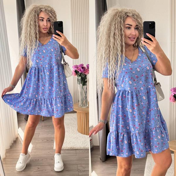 Платье Sofi Cor (42-48) 2086 blue (лето)