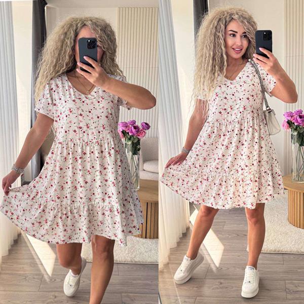 Платье Sofi Cor (42-48) 2086 white (лето)