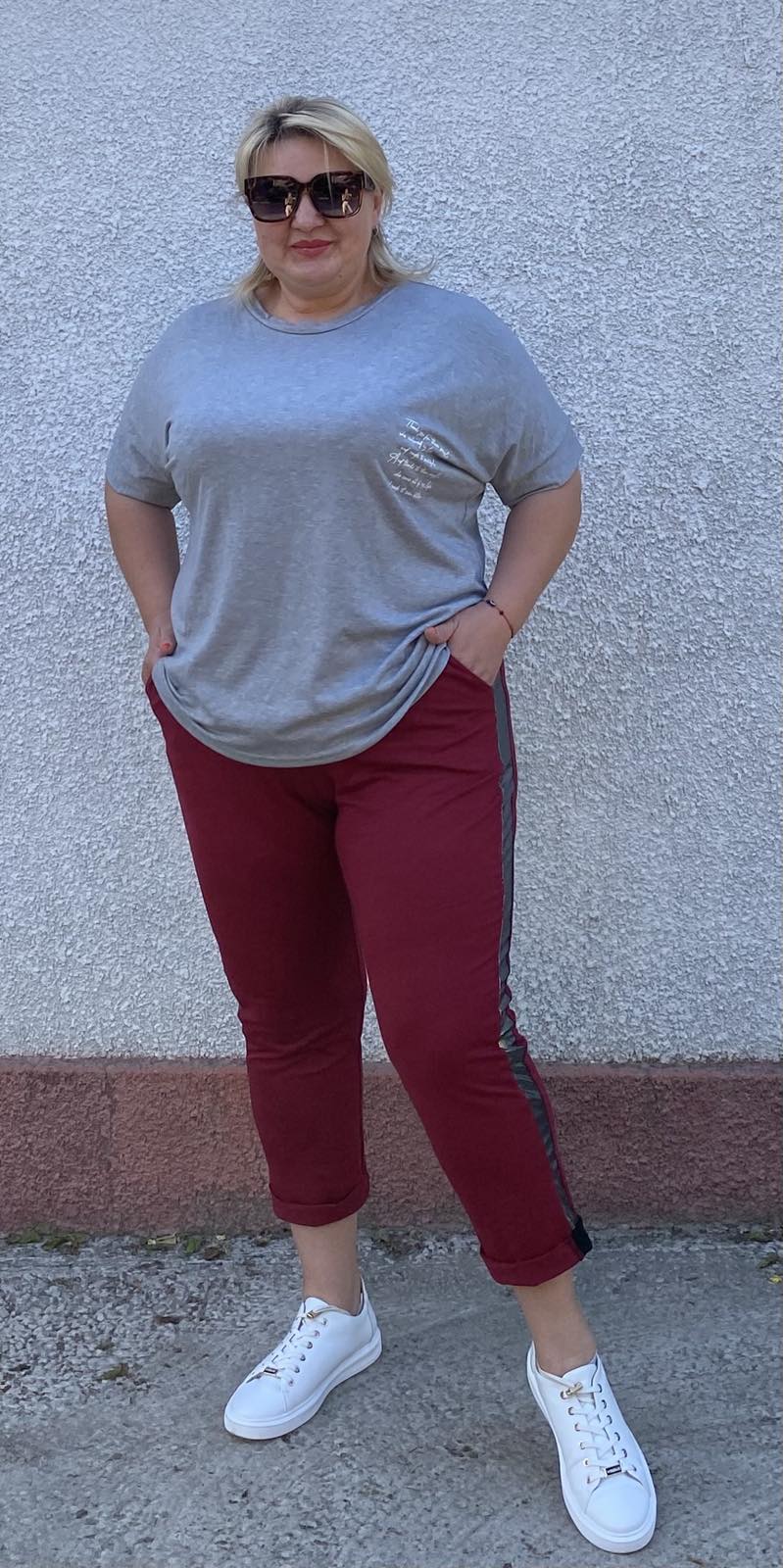 Штаны BAT (54-60) 2120 wine (деми)