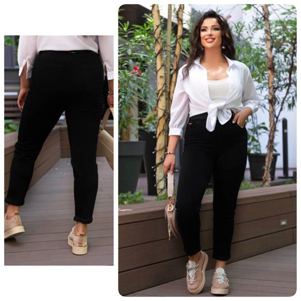 Джинсы Lady N (31-38) 058 black (деми)