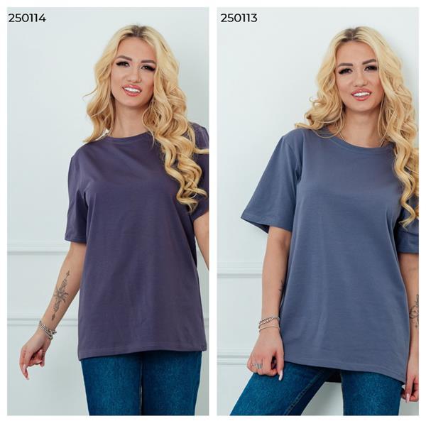 Футболка Vehuiah (L-3XL) 250114 navy (лето)