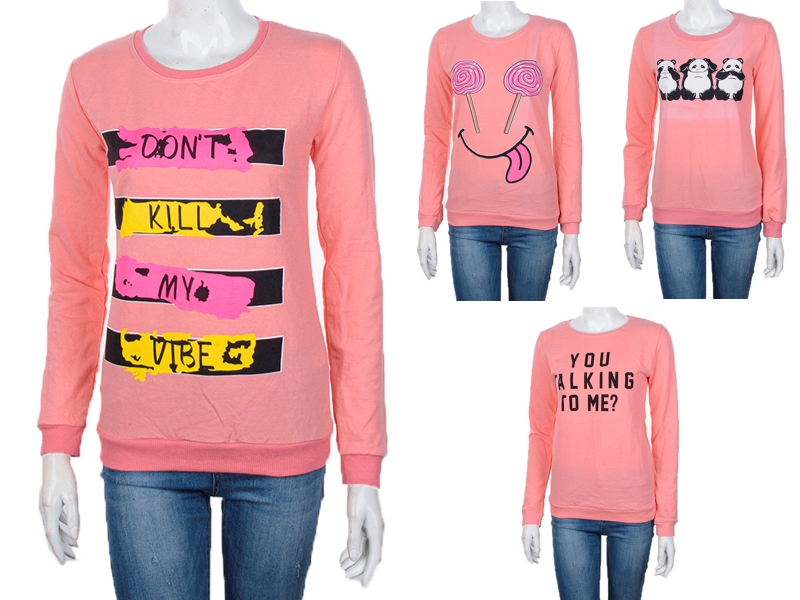 Свитшот Obuv OK2 (S-XL) 02555-7 mix (деми)