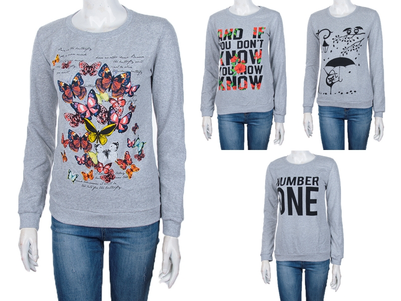 Свитшот Obuv OK2 (S-XL) 02555-7-5 mix (деми)