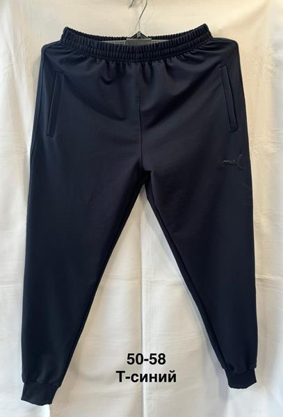 Штаны спорт Minh (50-58) MH1107 navy (деми)