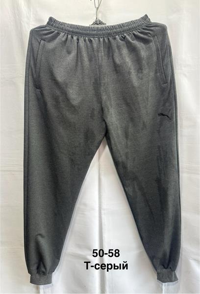 Штаны спорт Minh (50-58) MH1109 d.grey (деми)