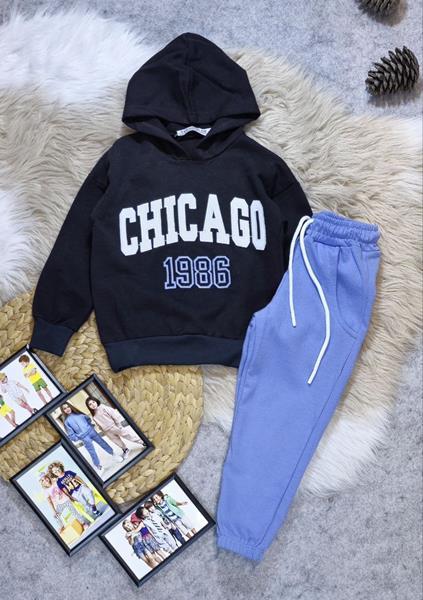 Костюм спорт Fili kids (2-8) FK1336 black (деми)