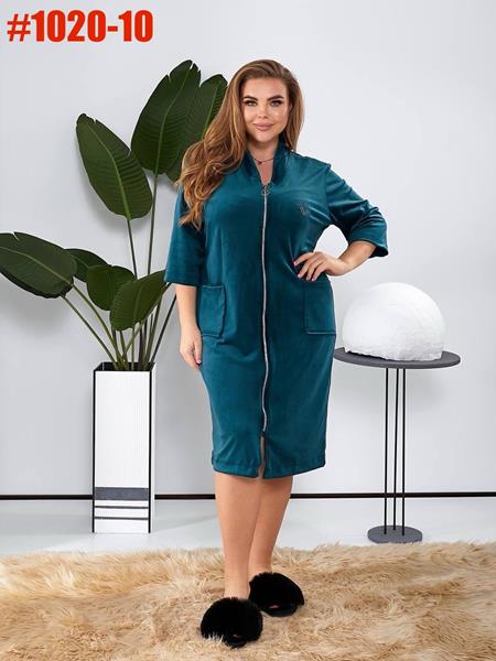 Халат BAT (50-64) 1020-10 green (деми)