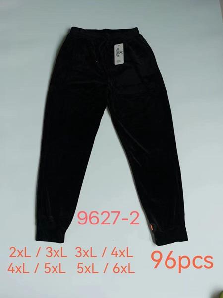 Штаны спорт АйМей (2XL-6XL) 9627 black (деми)