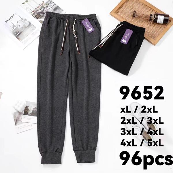 Штаны спорт АйМей (XL-5XL) 9652 mix (деми)