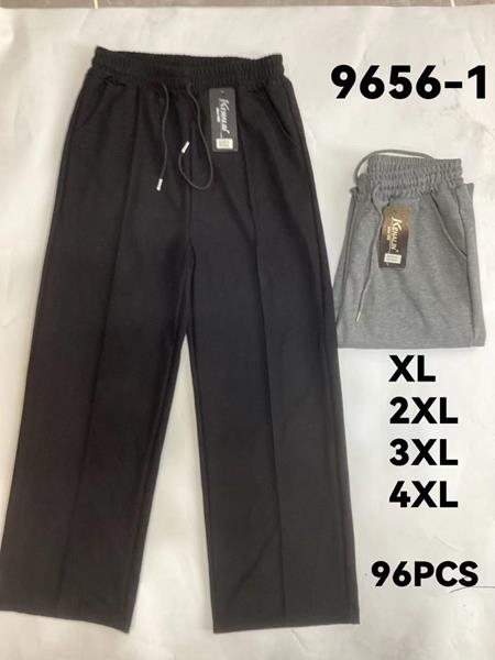 Штаны спорт АйМей (XL-4XL) 9656-1 mix (деми)