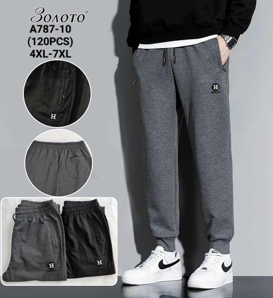 Штаны АйМей (4XL-7XL) A787-10 mix (деми)