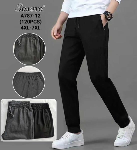 Штаны АйМей (4XL-7XL) A787-12 mix (деми)