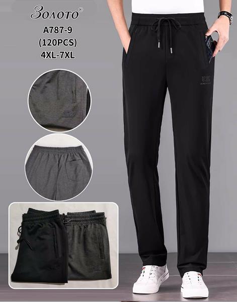 Штаны АйМей (4XL-7XL) A787-9 mix (деми)