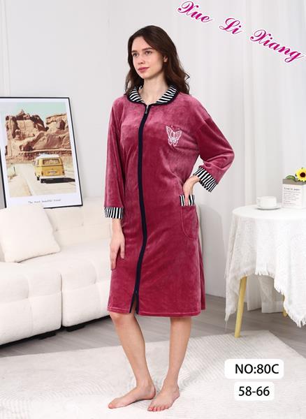 Халат Brilliant (58-66) 80C d.crimson (деми)