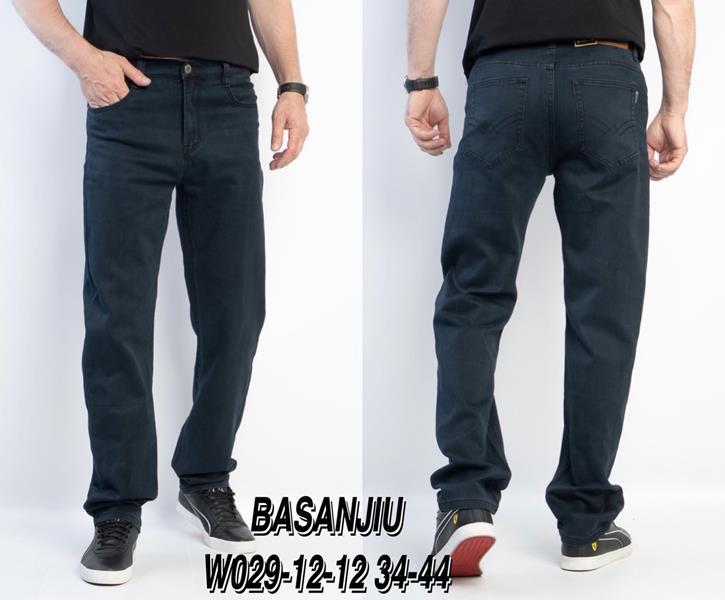 Джинсы Basanjiu (34-44) 029-12-12 navy (деми)
