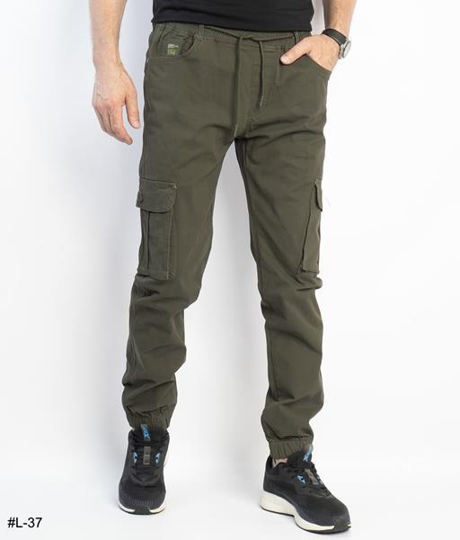 Джоггеры Basanjiu (32-42) L37 khaki (деми)