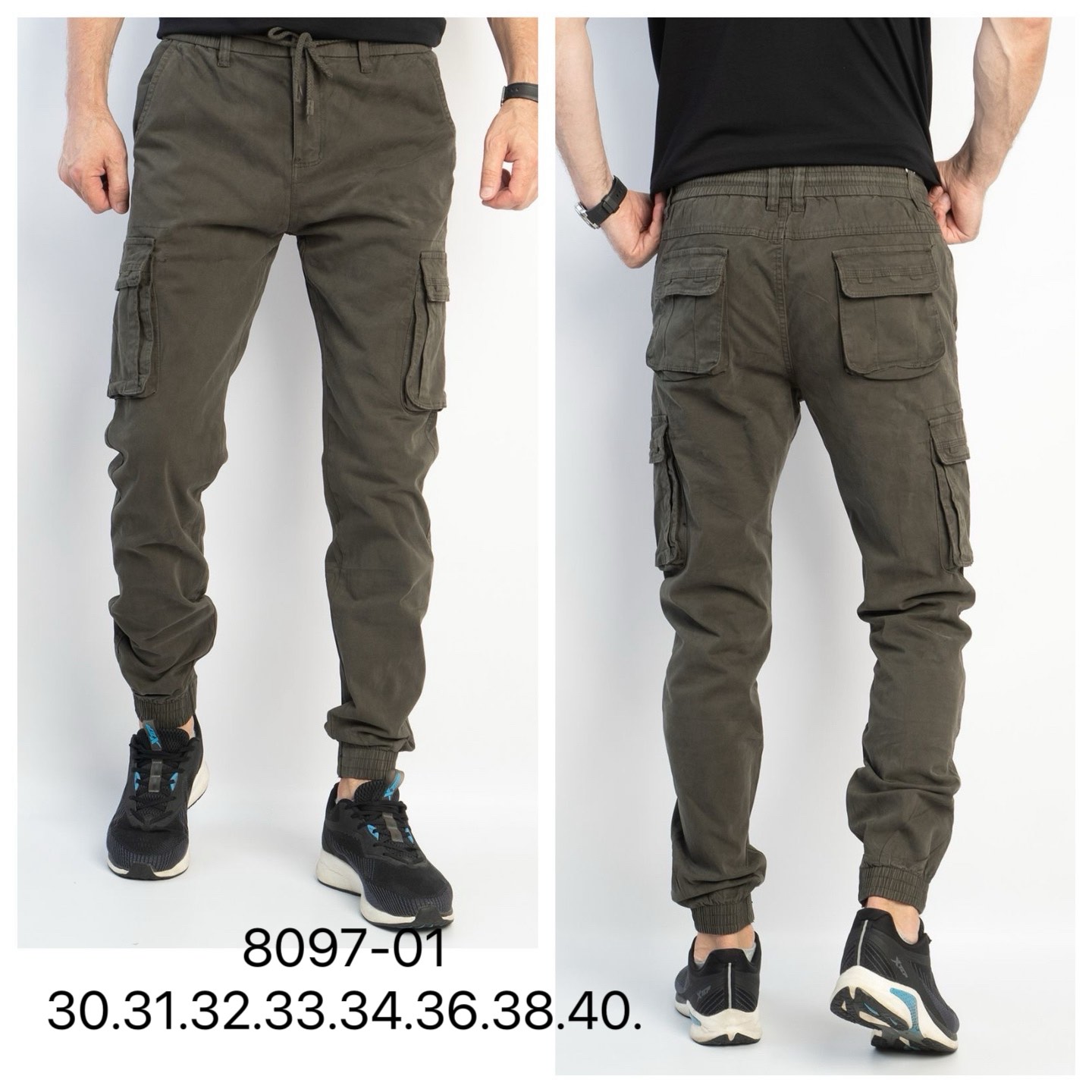 Джинсы God Baron (30-40) 8097-01 khaki (деми)