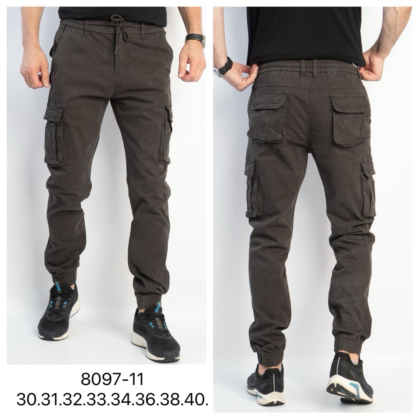 Джинсы God Baron (30-40) 8097-11 khaki (деми)