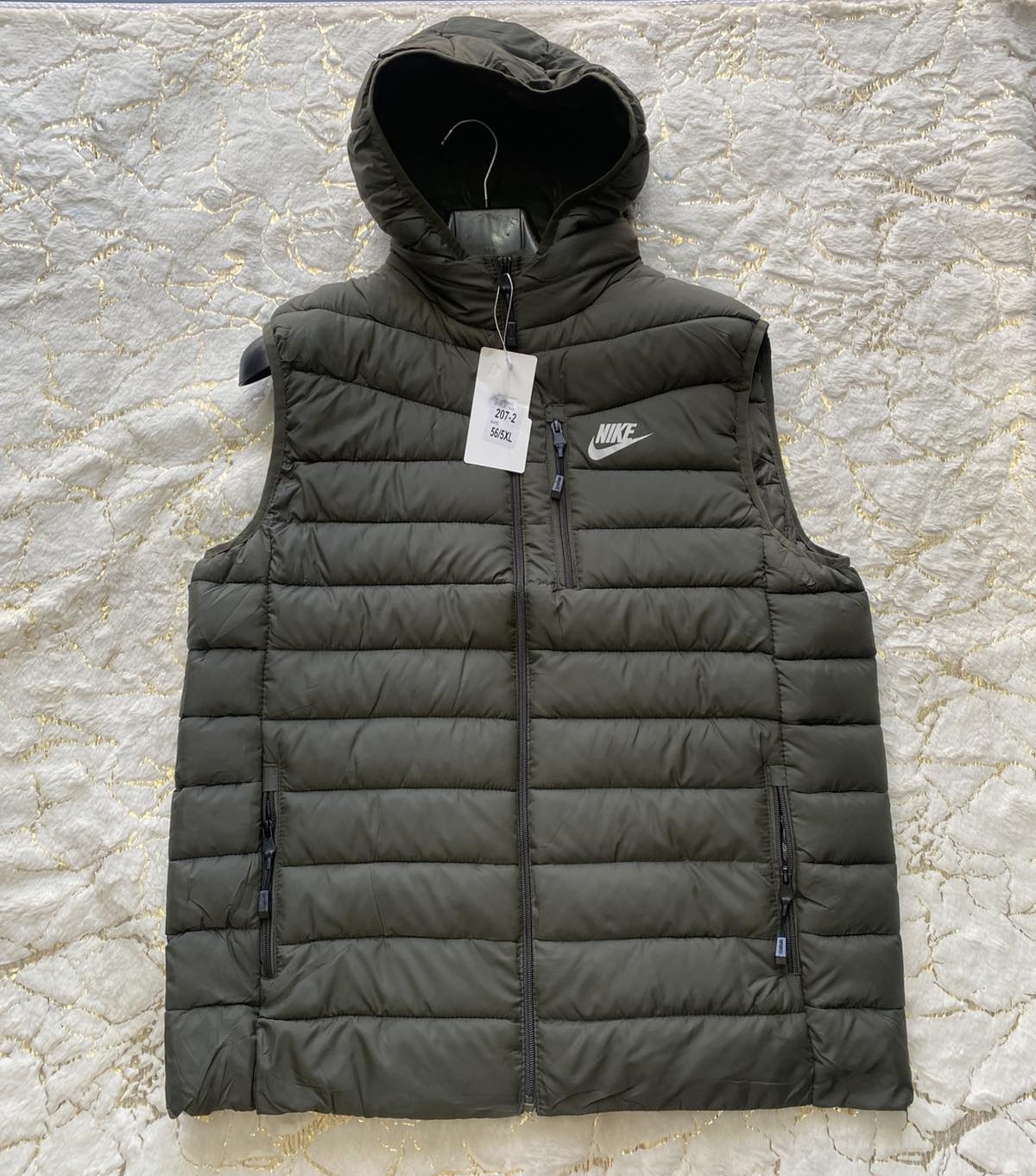 Жилетка LeHung (56-64) 207-2 khaki (деми)