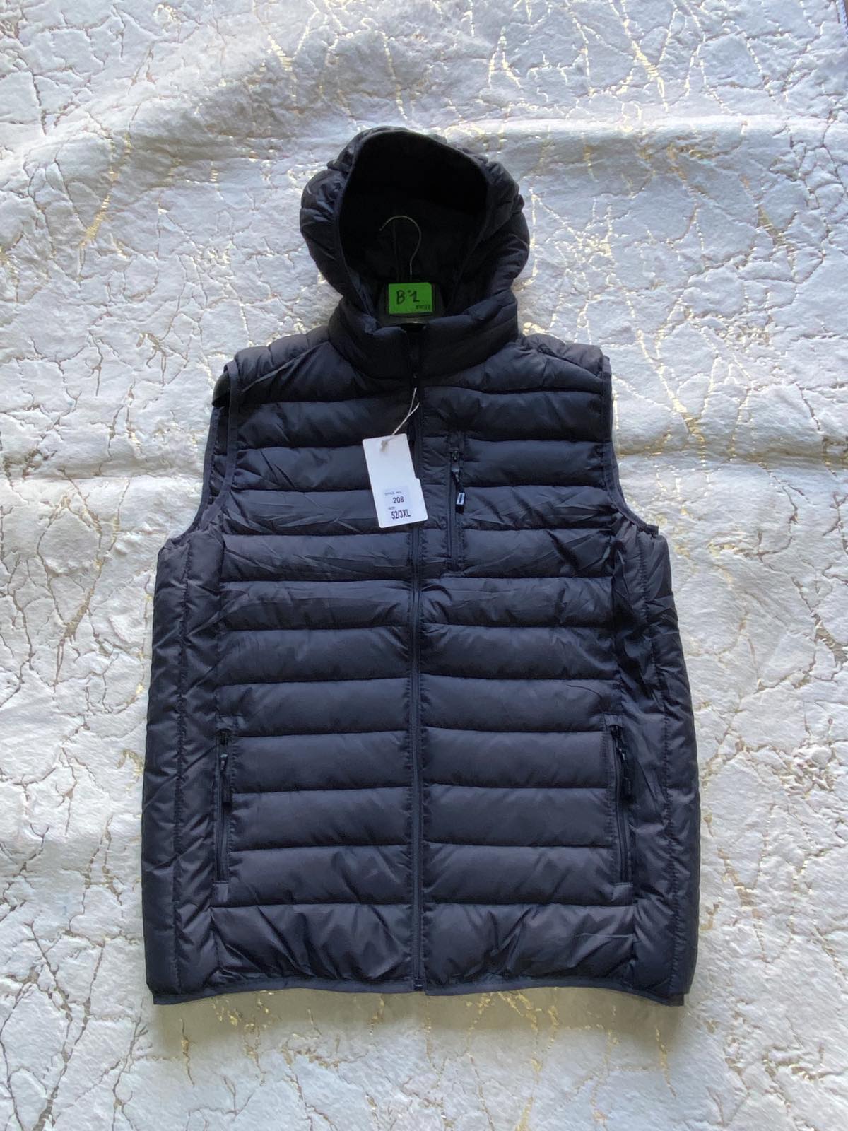 Жилетка LeHung (56-64) 208 navy (деми)